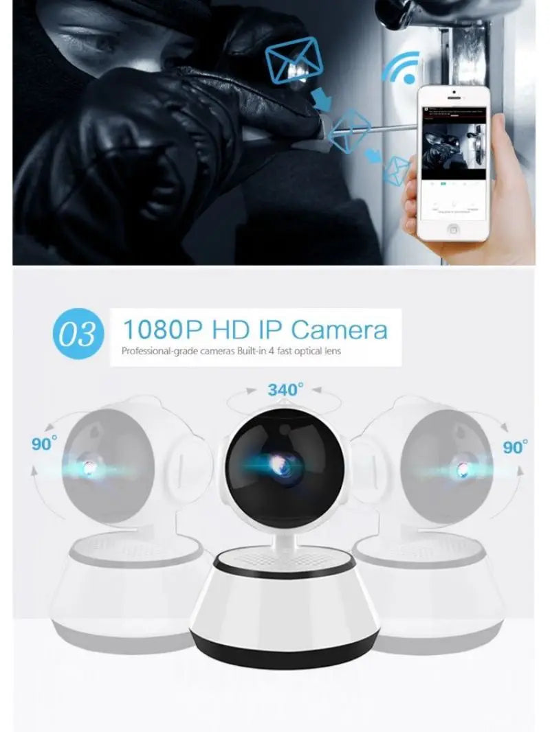 Telecamera wireless da 8 MP smart home Cugo