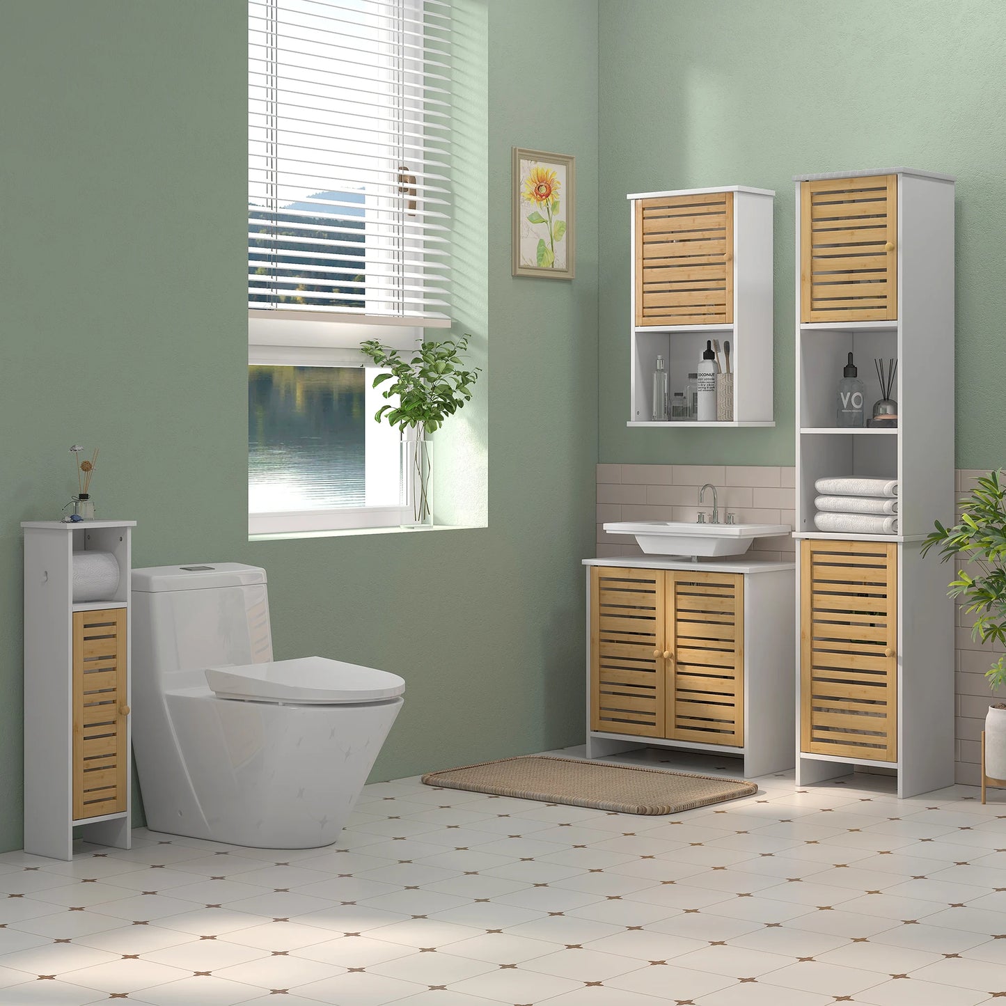 Colonna bagno HOMCOM