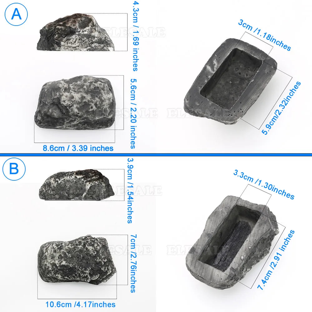 Scatola di sicurezza portachiavi mimetica